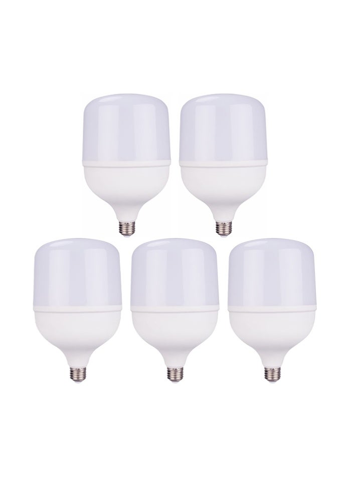 Max 50W LED Bulb E27 Cool White 4000LM High Brightness Industrial & Home Lamp 6500K - Image 1